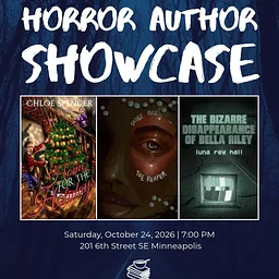 Horror Author Showcase with Luna Rey Hall and Guests