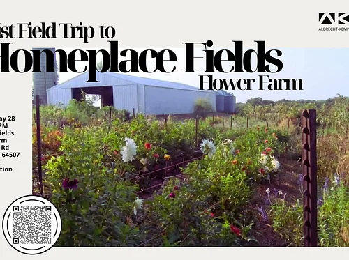 Artist Field Trip to Homeplace Fields Flower Farm