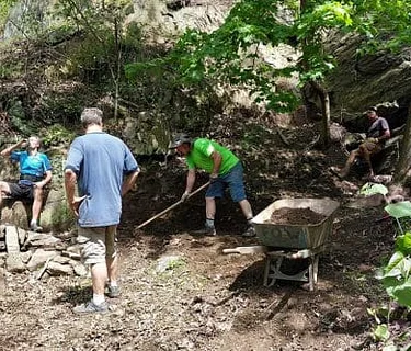 Earth Day Volunteer Service with David Bower and Friends of Cresheim Trail