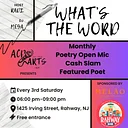 Melao Cafe & Creamery Presents: What’s the Word