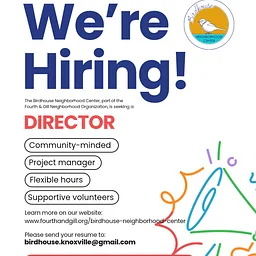 Now Hiring! Birdhouse Director