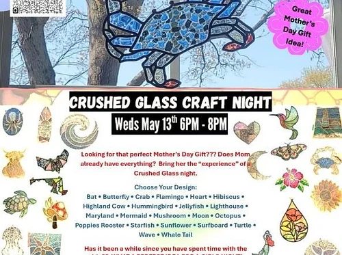 Ravens Roost Crushed Glass FUNdraiser!
