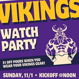 Vikings Watch Party: vs Detroit Lions