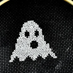 Art & Sip: Cross Stitch Ghost