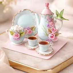 Fall Show Workshop: Beautiful Tea Set with Hummingbird