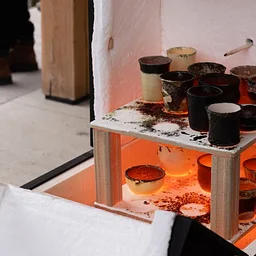 Morning Bring Your Own Bisqueware (BYOB) Raku