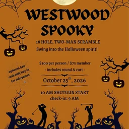 Westwood Spooky - 18 Hole - 2-Man Scramble Tournament