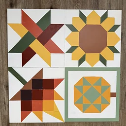 DIY Fall Barn Quilts