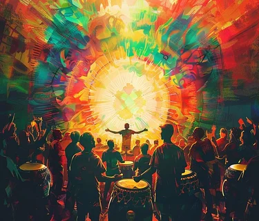Unity in Rhythm: A Drum Circle Event by Drum Unity
