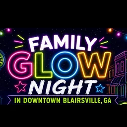 Downtown Family Glow Night
