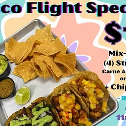 Taco Flight Special $15