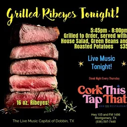 Steak Night and Music by CR Country