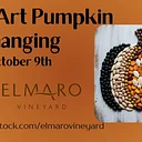 Seed Art Pumpkin Wall Hanging