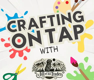 Crafting on Tap - Mosaic Stepping Stones