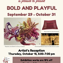EXHIBITION: "Bold and Playful Exhibition" @ Red Door Art Gallery, Wahpeton