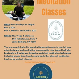 1st Sunday - Community Meditation Gathering with Laura Caulfield-Lewis (subbing for Sarah McClean)