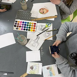 Afterschool Art Class/Middle Grades: Painting (Session 6 of 6)