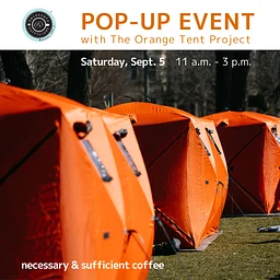 Pop-Up with The Orange Tent Project