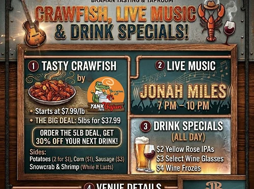 Crawfish Boils at Braman