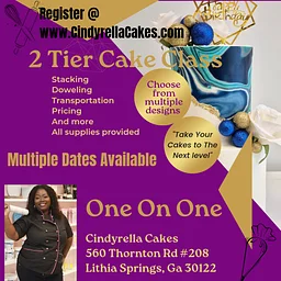 One On One Buttercream Class - 2 Tier