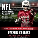 Packers vs Bears | Watch Party at Round Rock Tavern