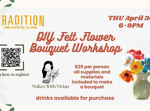 DIY Felt Flower Bouquet