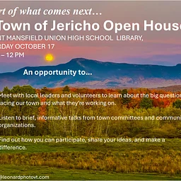 Town Of Jericho Open House