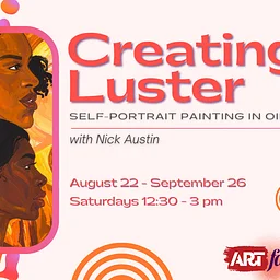 Creating Luster: Self-Portrait Painting in Oils