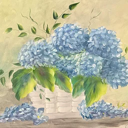 Oil Painting with Pat Smelkoff: Hydrangeas