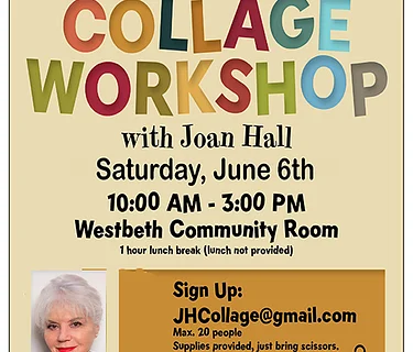 Joan Hall Collage Workshop