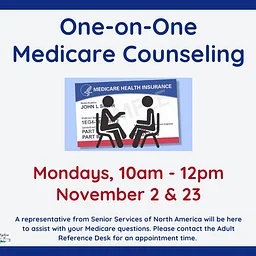 One-on-One Medicare Counseling