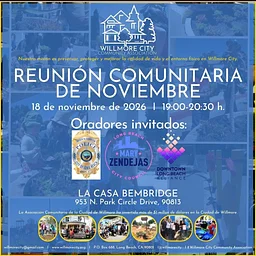 November Community Meeting