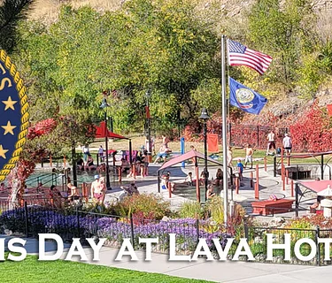 Veterans Day at Lava Hot Springs