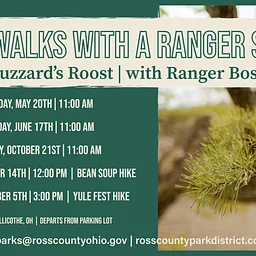 🌳 2026 WALKS WITH A RANGER SERIES