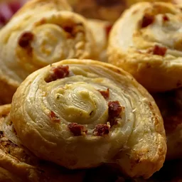 Pinwheel Keema Rolls + Chutney