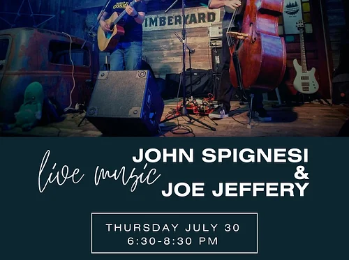 Live Music: John Spignesi & Joe Jeffery