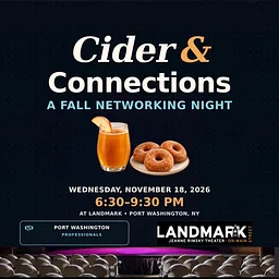 Cider & Connections with Port Washington Professionals