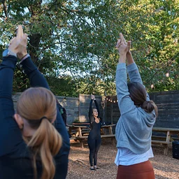 Morning Yoga at The Goat