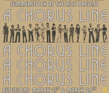 A Chorus Line auditions
