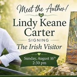 Meet the Author! Lindy Keane Carter Signing The Irish Visitor
