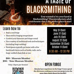 Adult Enrichment: Blacksmithing