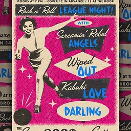 OWL PRESENTS! Screamin' Rebel Angels, Wiped Out, Kabuki Love, Nostranders