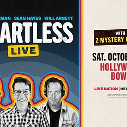 SmartLess Live with Jason Bateman, Sean Hayes, & Will Arnett