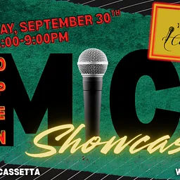 Open Mic Showcase hosted by Nic Cassetta