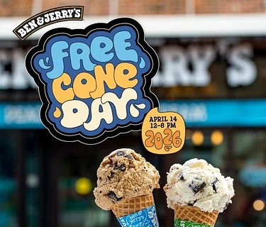 Ben & Jerry’s Free Cone Day 2026