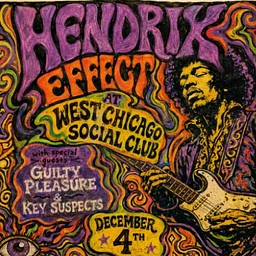 ROCK OF AGES FT HENDRIX EFFECT | GUILTY PLEASURE | KEY SUSPECTS