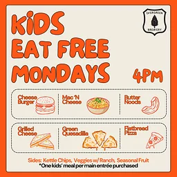 Kids eat FREE