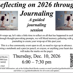 Writing Workshop Series: Reflecting on 2026 through Journaling