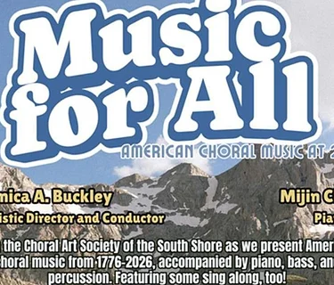 Music for All! American Choral Music at 250 (Scituate)