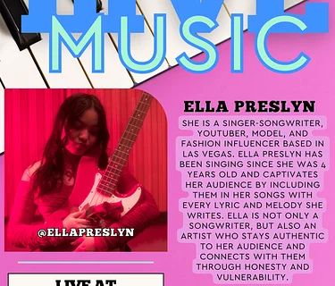 Live Music: Ella Preslyn